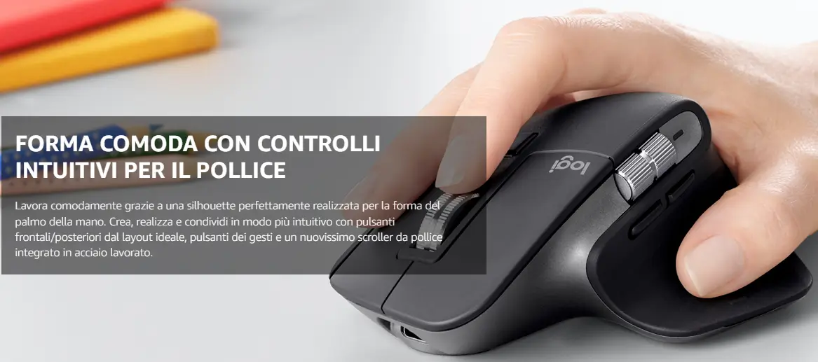 mouse ergonomico per tendinite