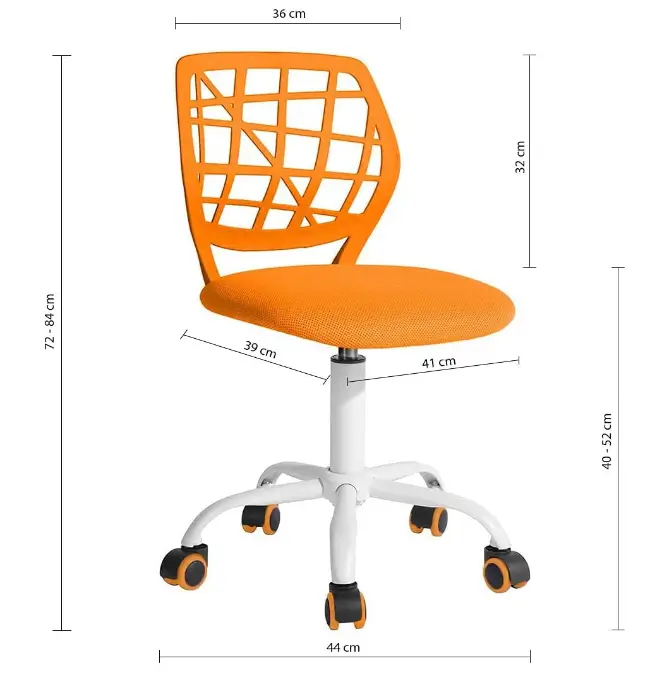 Sedia ergonomica da scrivania cameretta Computer casa